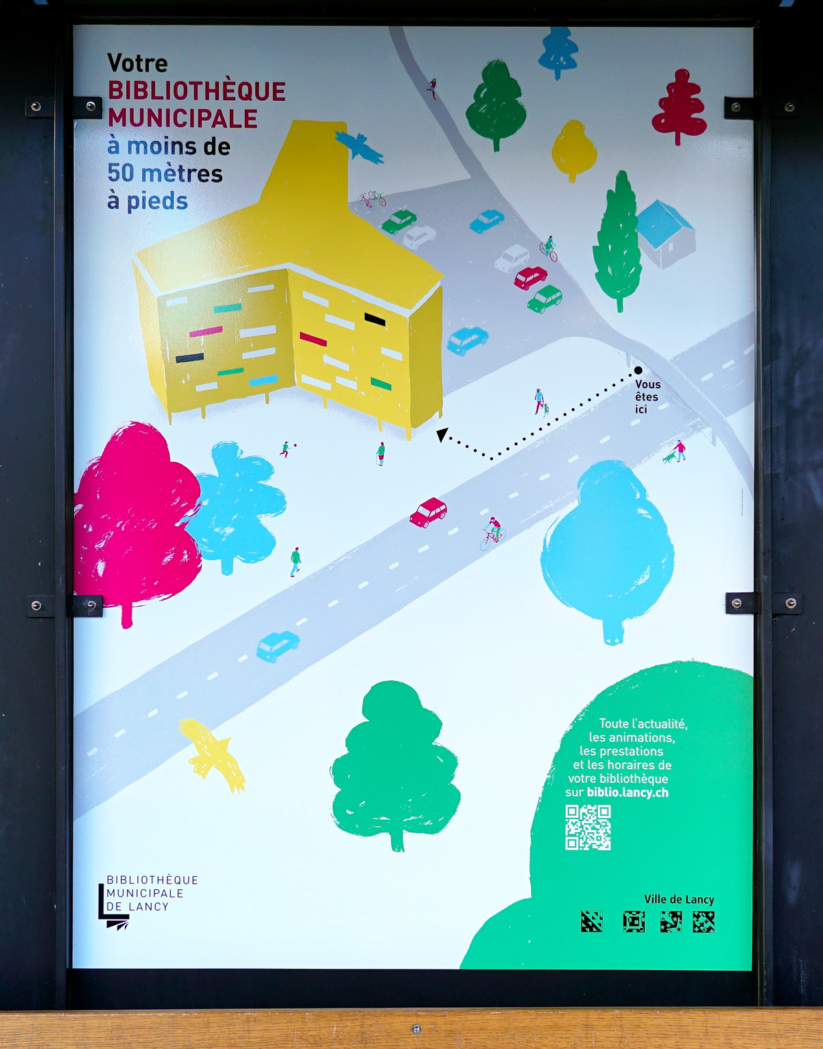 BIBLIOTHÈQUE MUNICIPALE DE LANCY - PLAN